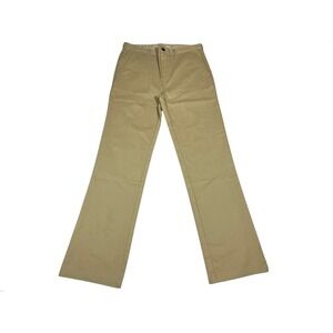Old Navy Men's 16 Straight Khaki Pants‎ Built-In Flex Comfort Casual Beige